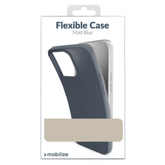 Mobilize Rubber Gelly Case Apple Iphone 15 Pro Max Matt Blue - 123TelecomShop