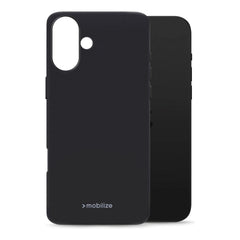 Mobilize Rubber Gelly Case Apple Iphone 16 Matt Black - 123TelecomShop