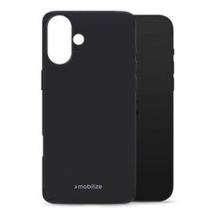 Mobilize Rubber Gelly Case Apple Iphone 16 Plus Matt Black - 123TelecomShop