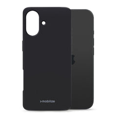 Mobilize Rubber Gelly Case Apple Iphone 17 Matt Black - 123TelecomShop