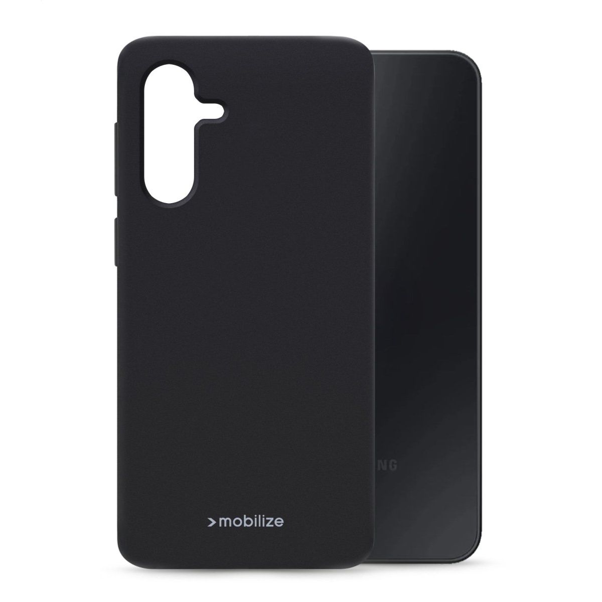 Mobilize Rubber Gelly Case Samsung Galaxy A17 (4G/5G) Matt Black - 123TelecomShop