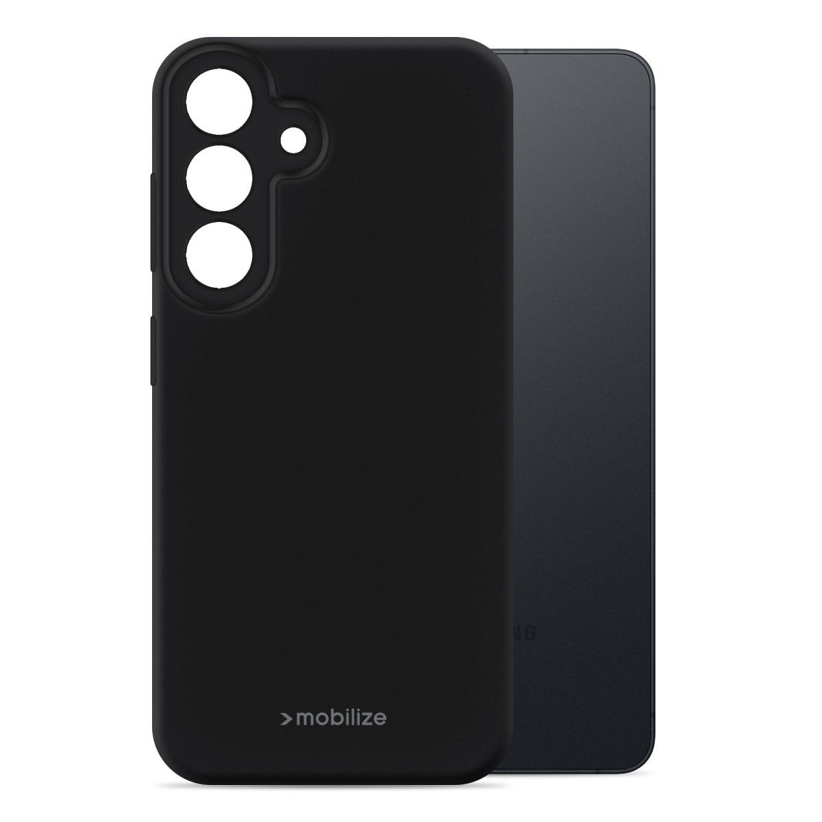 Mobilize Rubber Gelly Case Samsung Galaxy S26+ 5G Matt Black - 123TelecomShop