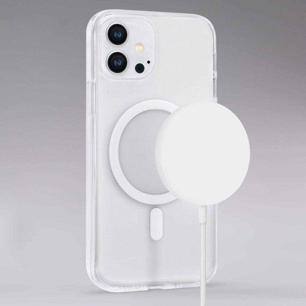 Mobilize Strong Magnetic Wireless Charger Magsafe Compatible 15W White - Acrylic - 123TelecomShop