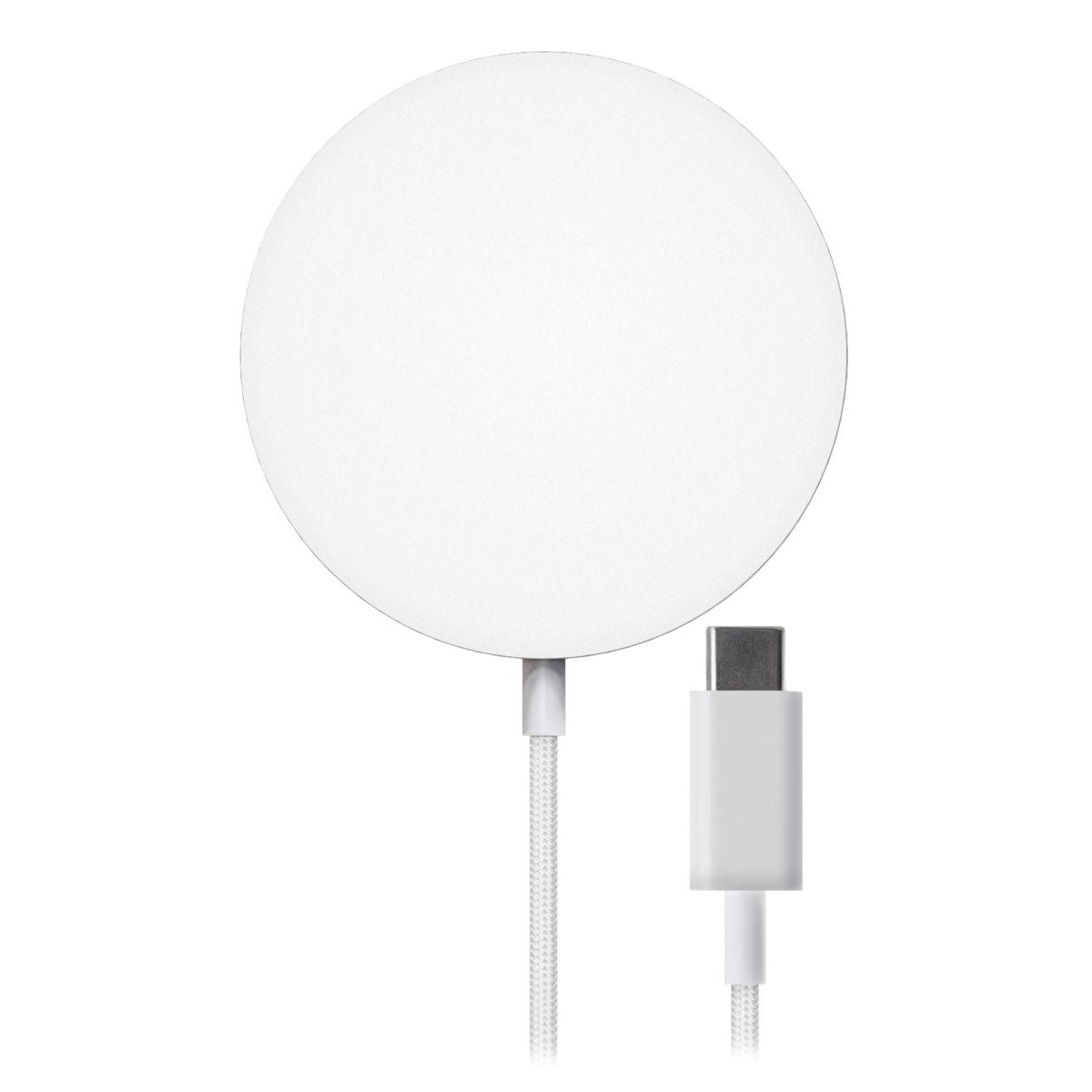 Mobilize Strong Magnetic Wireless Charger Magsafe Compatible 15W White - Acrylic - 123TelecomShop