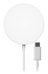 Mobilize Strong Magnetic Wireless Charger Magsafe Compatible 15W White - Acrylic - 123TelecomShop