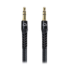 Mobilize Strong Nylon Aux Cable 1.5M Black - 123TelecomShop