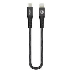 Mobilize Strong Nylon Cable Usb-C To Mfi Lightning 20Cm. 60W Black - 123TelecomShop