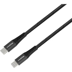 Mobilize Strong Nylon Cable Usb-C To Mfi Lightning 20Cm. 60W Black - 123TelecomShop
