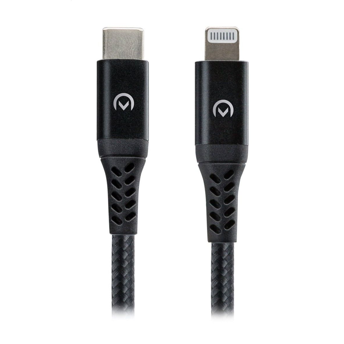 Mobilize Strong Nylon Cable Usb-C To Mfi Lightning 2M. 60W Black - 123TelecomShop