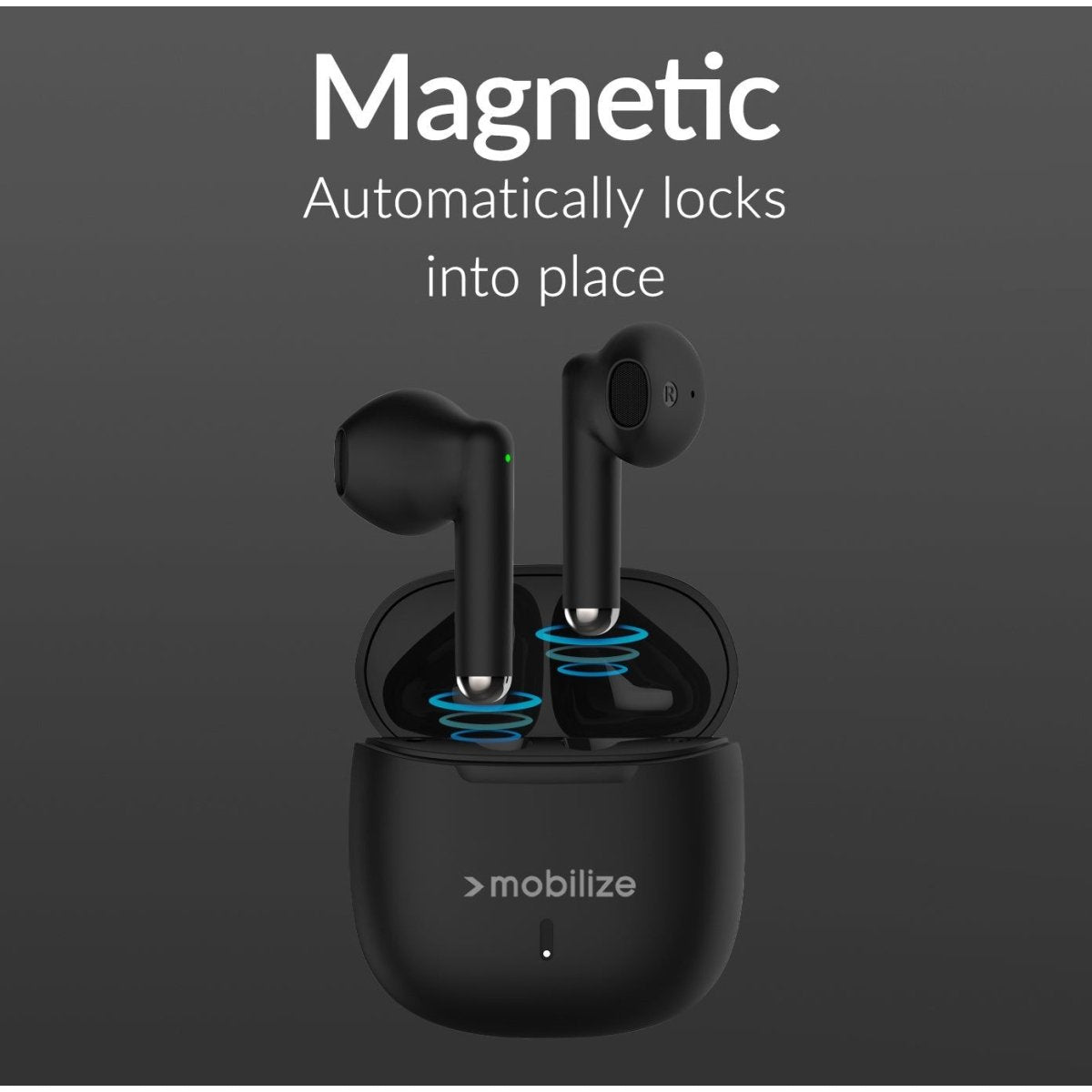 Mobilize Tws Earbuds Black - 123TelecomShop