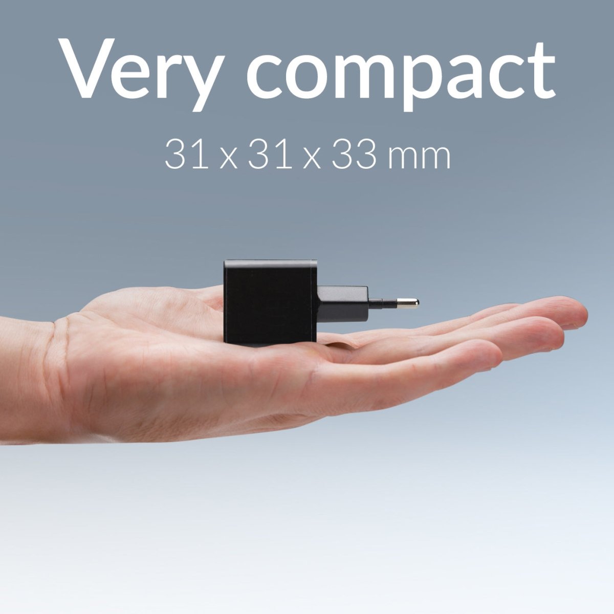 Mobilize Wall Charger Usb-C 20W With Pd + Mfi Lightning Nylon Cable 1.2M Black - 123TelecomShop