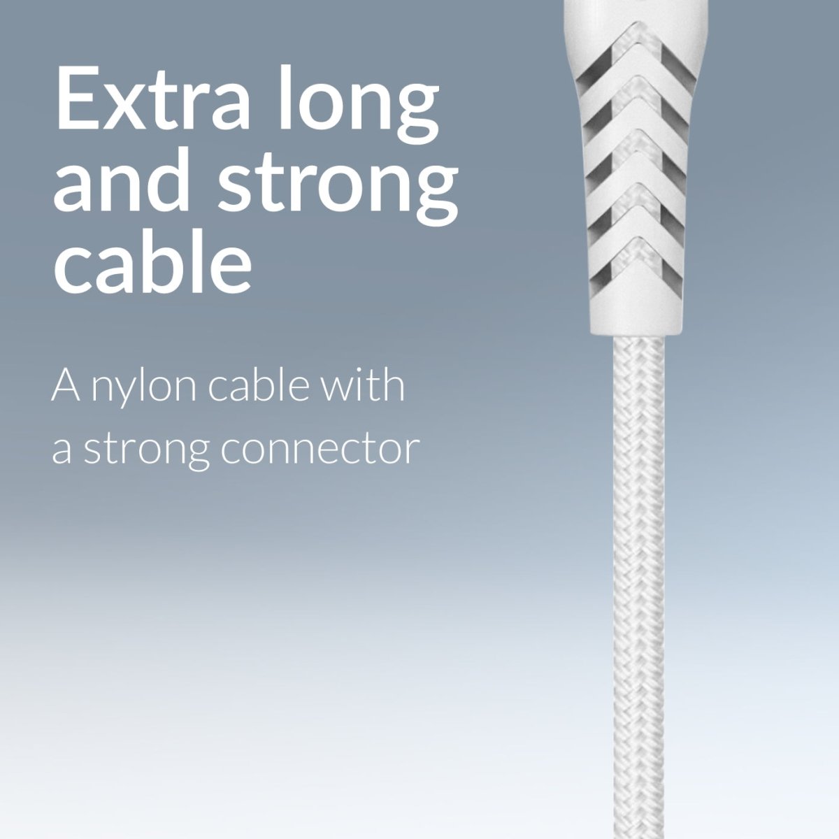 Mobilize Wall Charger Usb-C 20W With Pd + Mfi Lightning Nylon Cable 1.2M White - 123TelecomShop