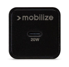Mobilize Wall Charger Usb-C 20W With Pd/Pps Black - 123TelecomShop