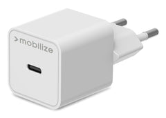 Mobilize Wall Charger Usb-C Gan 30W With Pd/Pps White - 123TelecomShop