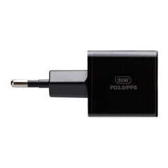 Mobilize Wall Charger Usb-C + Usb Gan 30W With Pd/Pps Black - 123TelecomShop