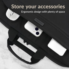Mobilize Waterresistant Laptop Bag Up To 17.3Inch Black - 123TelecomShop