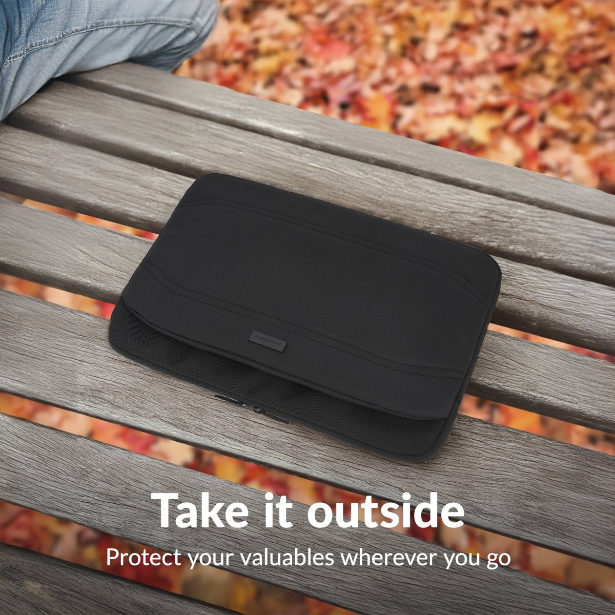 Mobilize Waterresistant Laptop Sleeve Up To 16Inch Black - 123TelecomShop