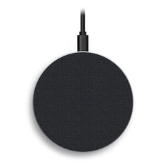 Mobilize Wireless Fast Charger Flat 5W/7.5W/10W/15W Pu Leather Grey - 123TelecomShop