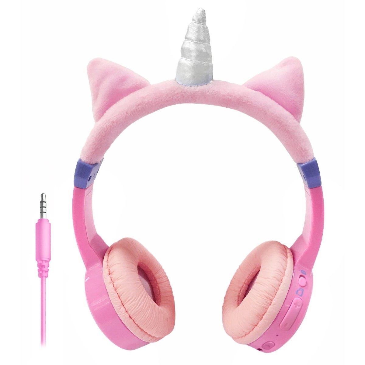 Mobilize Wireless/Wired Over Ear Kids Headphone 85Db Unicorn - 123TelecomShop