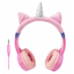Mobilize Wireless/Wired Over Ear Kids Headphone 85Db Unicorn - 123TelecomShop