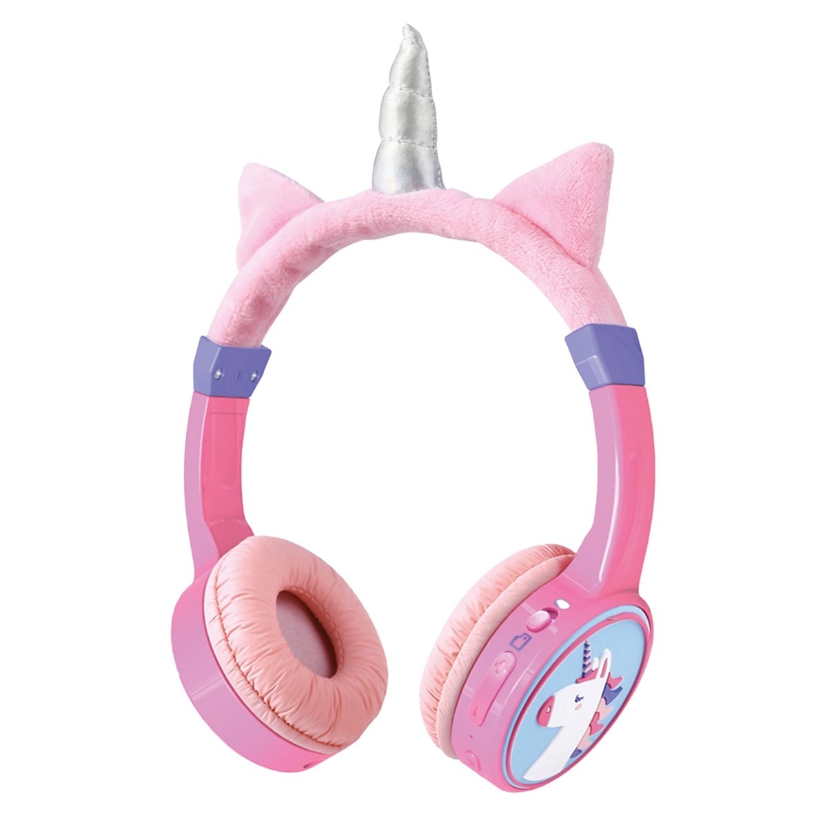 Mobilize Wireless/Wired Over Ear Kids Headphone 85Db Unicorn - 123TelecomShop
