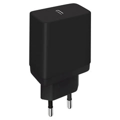 Mobiparts Thuislader Voedingsadapter - 20W - USB - C - Zwart - 123TelecomShop