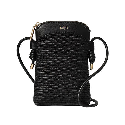 Multifunctioneel tasje/ Festival tas / schoudertas / Crossbody Bag / Obsidian / Zwart - 123TelecomShop