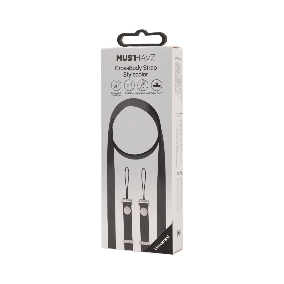 Musthavz Draagkoord - Zwart - 123TelecomShop