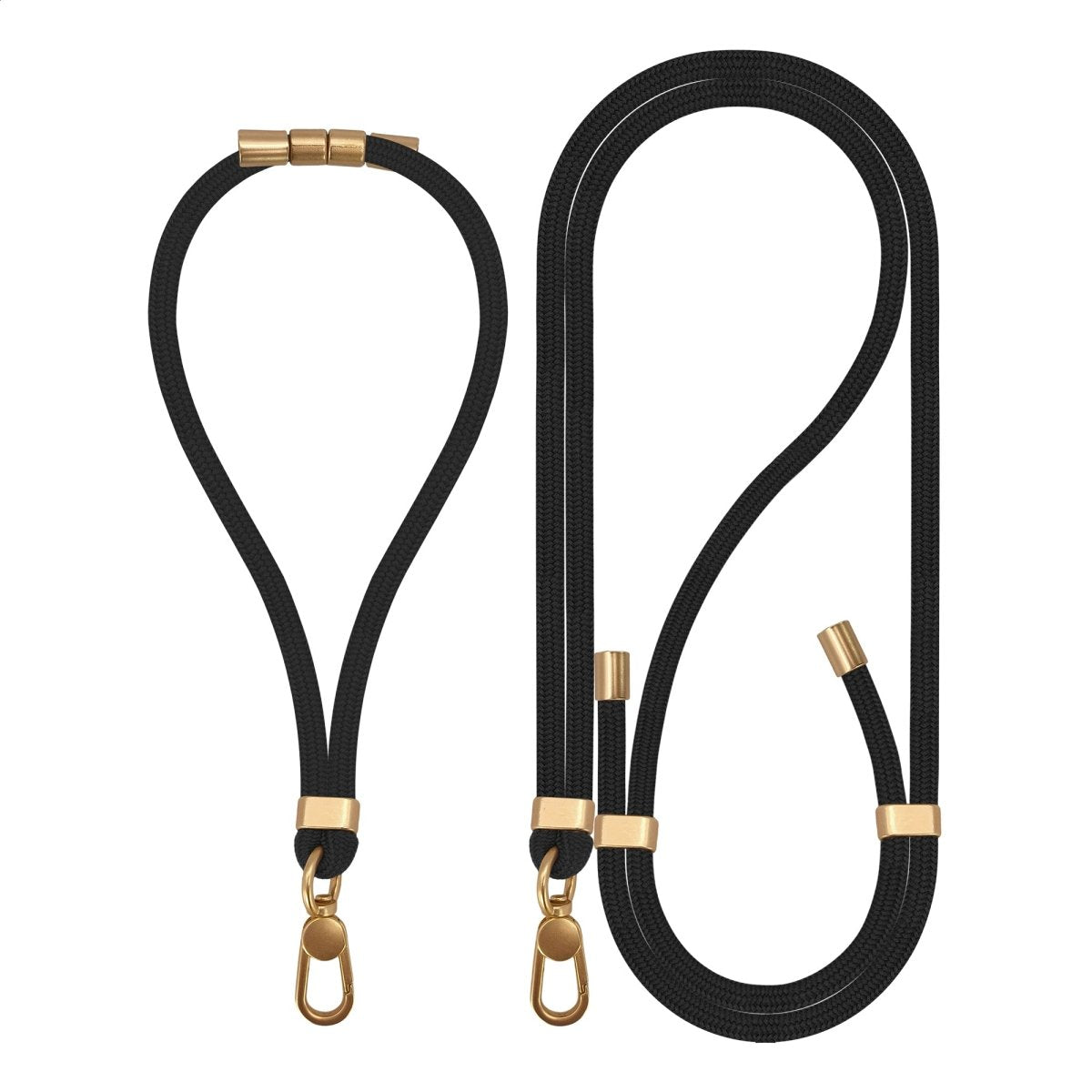 My Style Body & Wrist (2 - Pack) Lanyard Set - Black - 123TelecomShop