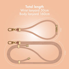 My Style Body & Wrist (2 - Pack) Lanyard Set - Pink - 123TelecomShop