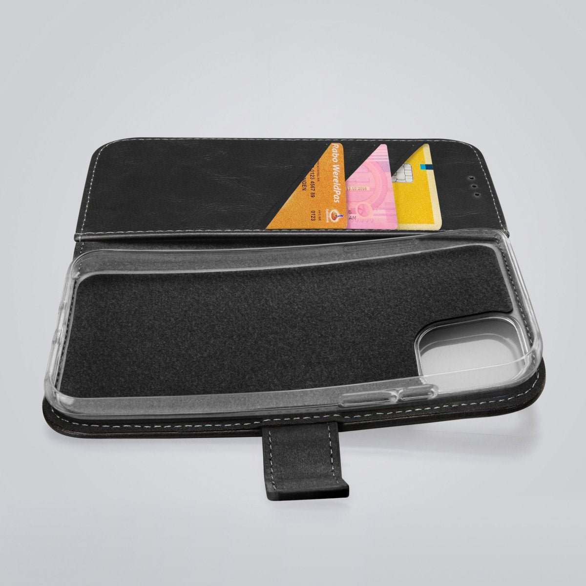 My Style Flex Wallet For Apple Iphone 15 Pro Black - 123TelecomShop