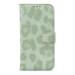 My Style Flex Wallet For Apple Iphone 15 Pro Green Leopard - 123TelecomShop