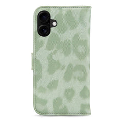My Style Flex Wallet For Apple Iphone 16 Green Leopard - 123TelecomShop