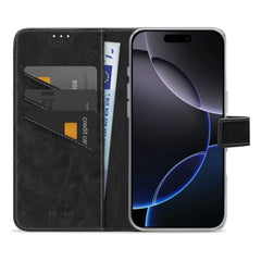 My Style Flex Wallet For Apple Iphone 16 Pro Black - 123TelecomShop