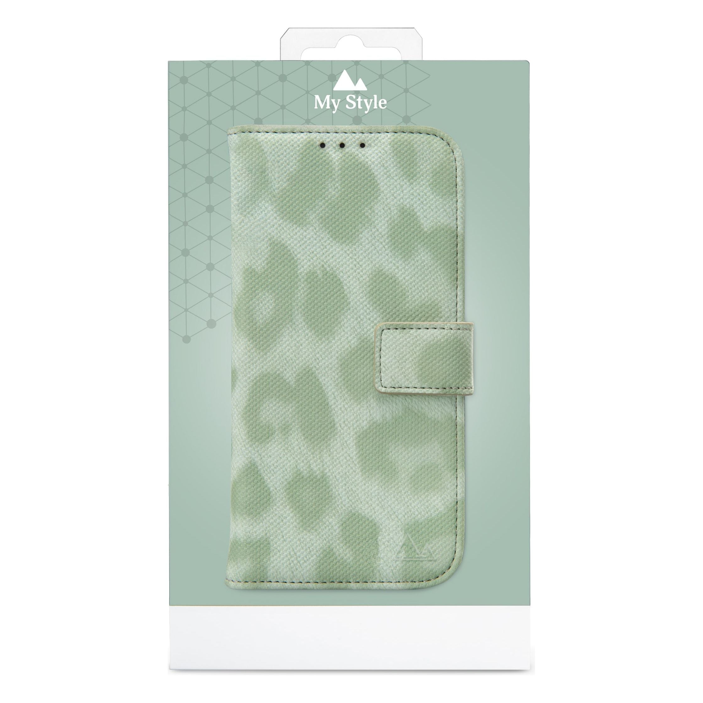 My Style Flex Wallet For Apple Iphone 16 Pro Max Green Leopard - 123TelecomShop