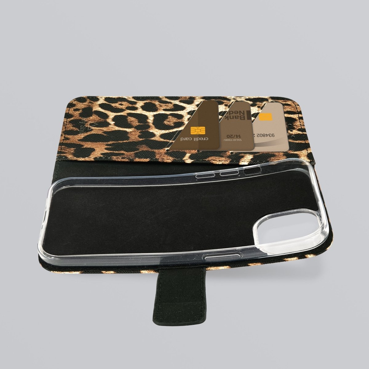 My Style Flex Wallet For Apple Iphone 16 Wild Leopard - 123TelecomShop
