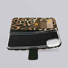 My Style Flex Wallet For Apple Iphone 16 Wild Leopard - 123TelecomShop