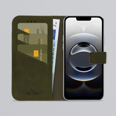 My Style Flex Wallet For Apple Iphone 16E Forest Green - 123TelecomShop
