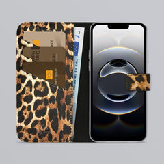 My Style Flex Wallet For Apple Iphone 16E Wild Leopard - 123TelecomShop