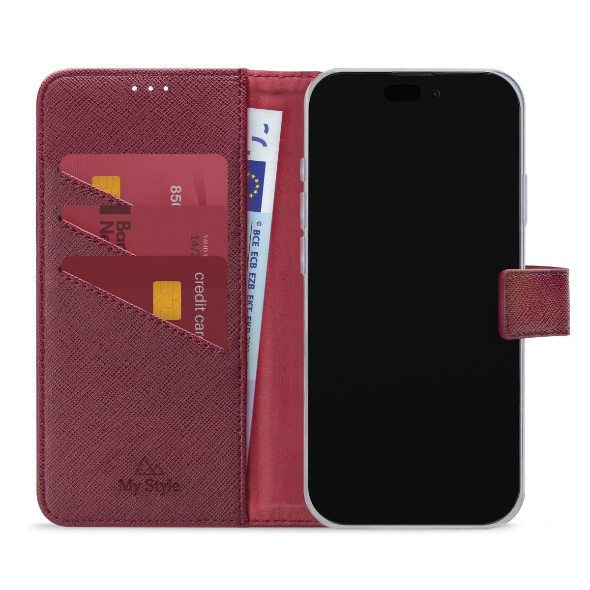 My Style Flex Wallet For Apple Iphone 17 Air Bordeaux - 123TelecomShop