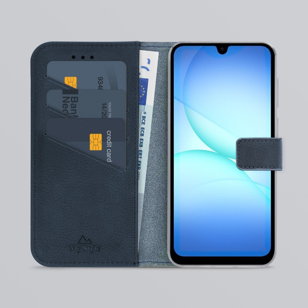 My Style Flex Wallet For Samsung Galaxy A26 5G/A17 (4G/5G) Royal Blue - 123TelecomShop