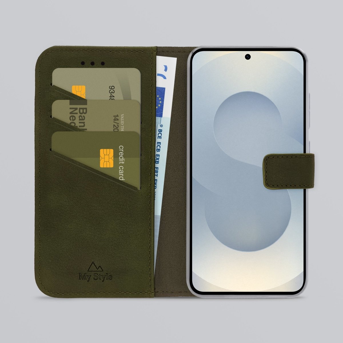 My Style Flex Wallet For Samsung Galaxy S25 5G Forest Green - 123TelecomShop