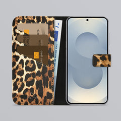 My Style Flex Wallet For Samsung Galaxy S25 5G Wild Leopard - 123TelecomShop