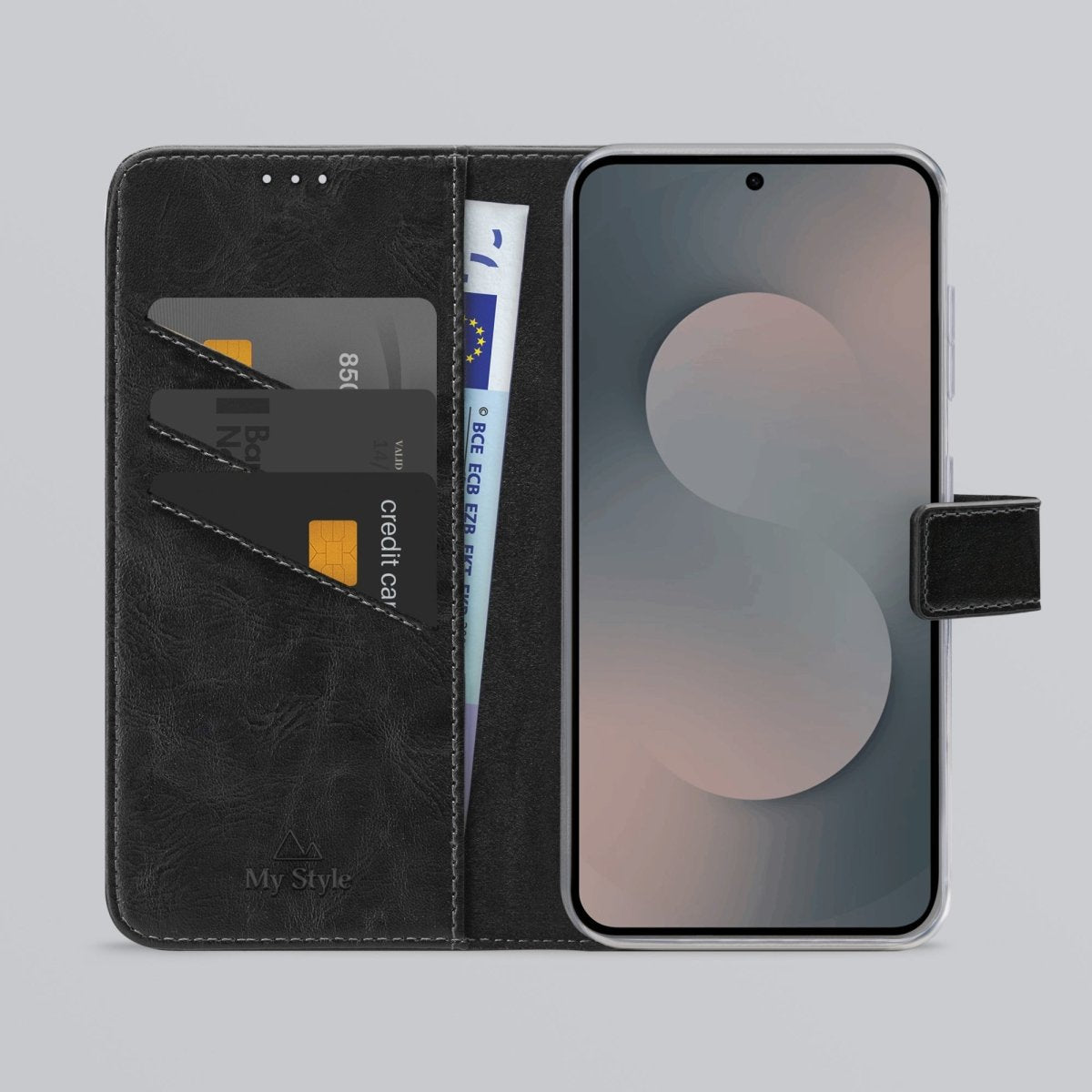 My Style Flex Wallet For Samsung Galaxy S25 Fe 5G Black - 123TelecomShop