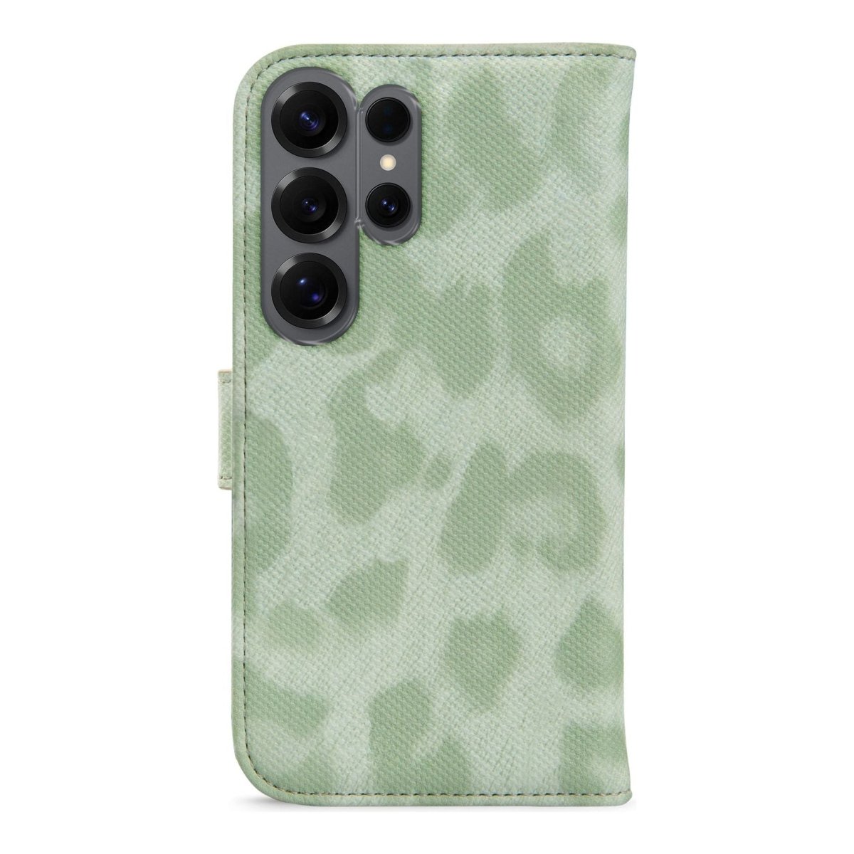 My Style Flex Wallet For Samsung Galaxy S25 Ultra 5G Green Leopard - 123TelecomShop