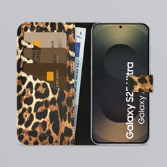 My Style Flex Wallet For Samsung Galaxy S25 Ultra 5G Wild Leopard - 123TelecomShop