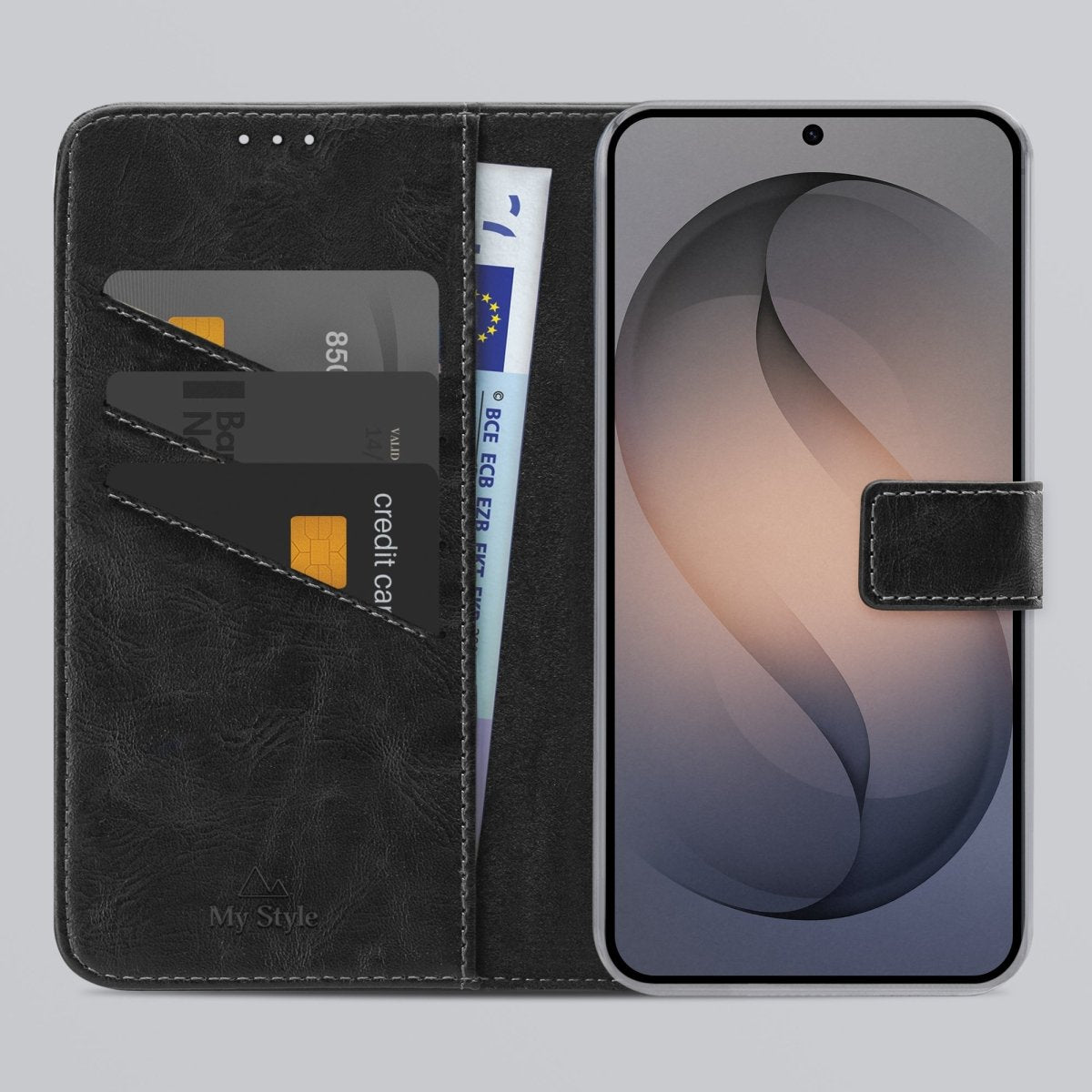 My Style Flex Wallet For Samsung Galaxy S26+ 5G Black - 123TelecomShop