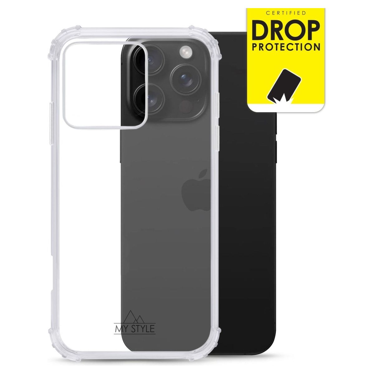 My Style Protective Flex Case For Apple Iphone 16 Pro Clear - 123TelecomShop