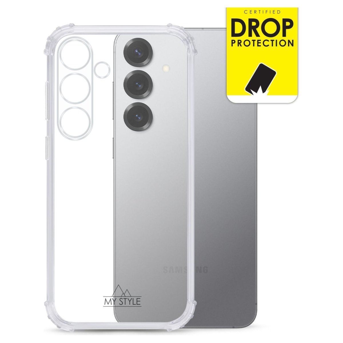 My Style Protective Flex Case For Samsung Galaxy S25+ 5G Clear - 123TelecomShop