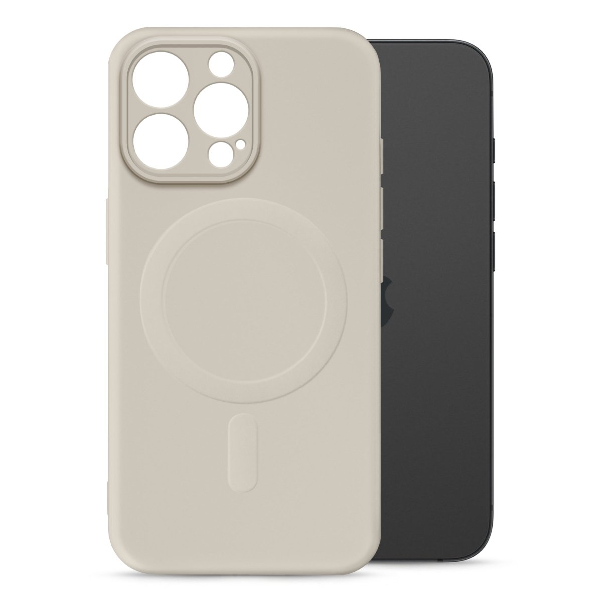 My Style Protective Flex Magsafe Compatible Case For Apple Iphone 15 Pro Antique White - 123TelecomShop